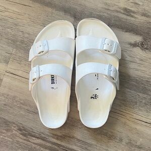 Birkenstock Kids Classic White Sandals